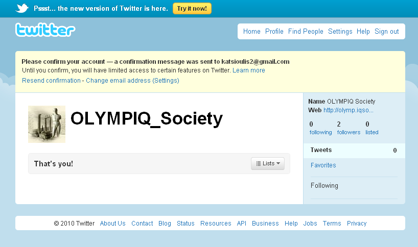 OLYMPIQ on Twitter